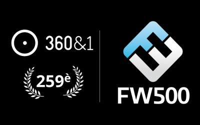 360&1 nommée 259ème du classement FW500